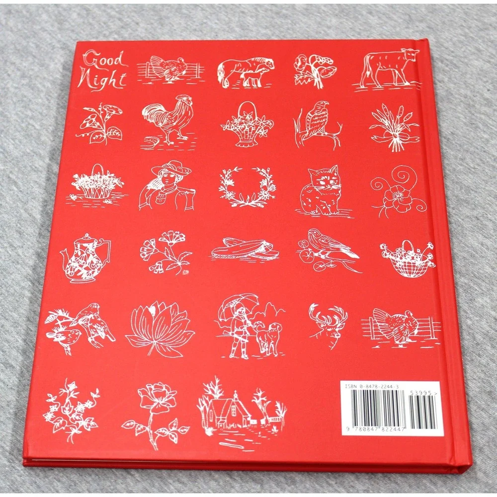 Rizzoli Red & White American Redwork Quilts Patterns Book Set Deborah Harding